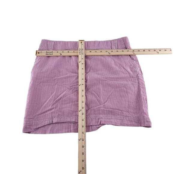 Ann Taylor Loft Petite Pink Striped Skirt Womens Size 12P - Picture 3 of 5